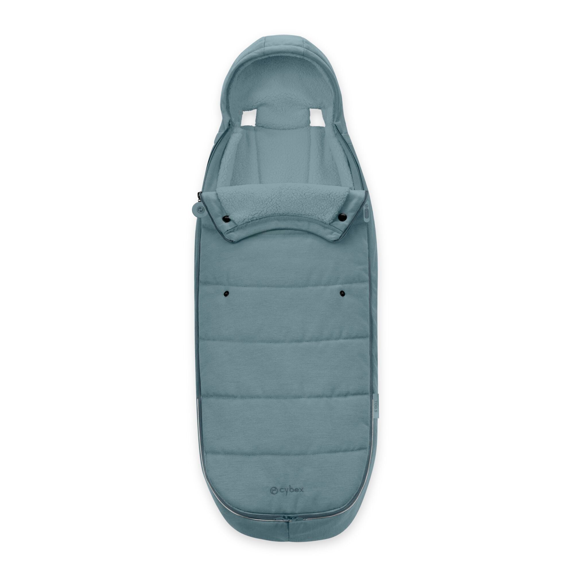 Cybex Gold footmuff Stormy Blue for pushchairs (British brand)