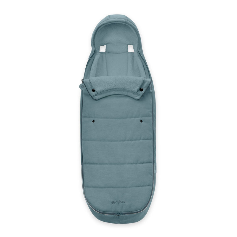 Cybex Gold footmuff Stormy Blue for pushchairs (British brand)
