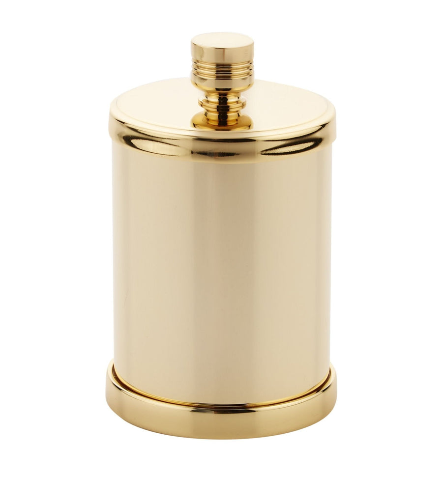 Cylinder Gold-Plated Jar