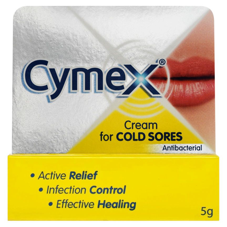 Cymex Antibacterial Cream for Cold Sores 5g