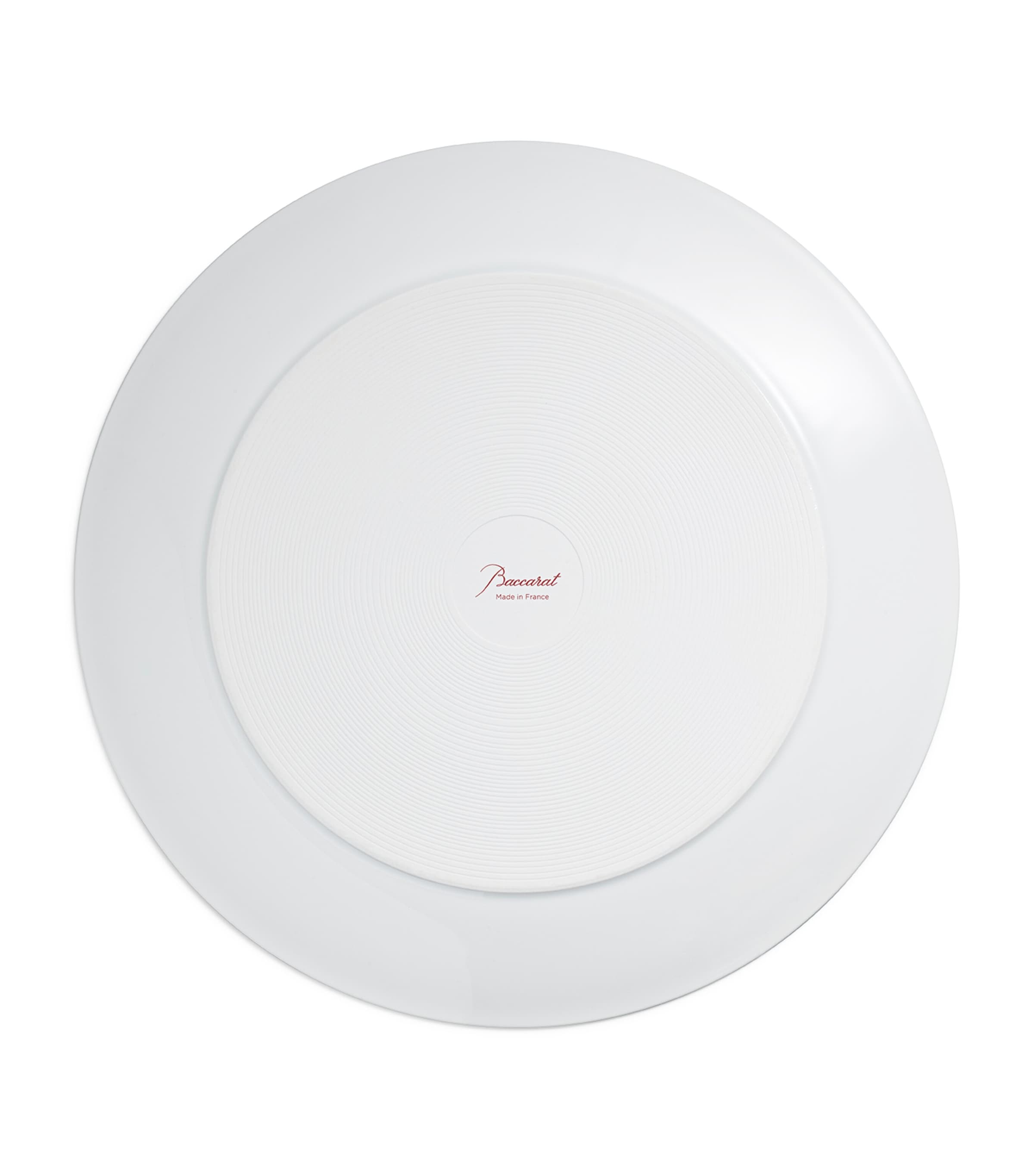 Baccarat Arcadia Red show plate 31cm - British product