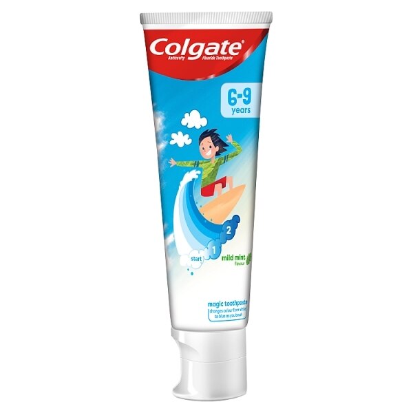 Colgate Mild Mint Flavour Kids Toothpaste 6-9 Years 75ml GOODS Superdrug   