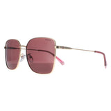 Polaroid PLD 4158 gold polarized women sunglasses, imported from the UK