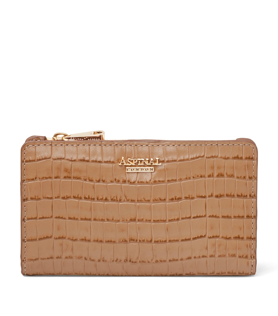 Aspinal of London small leather Mayfair purse, UK version