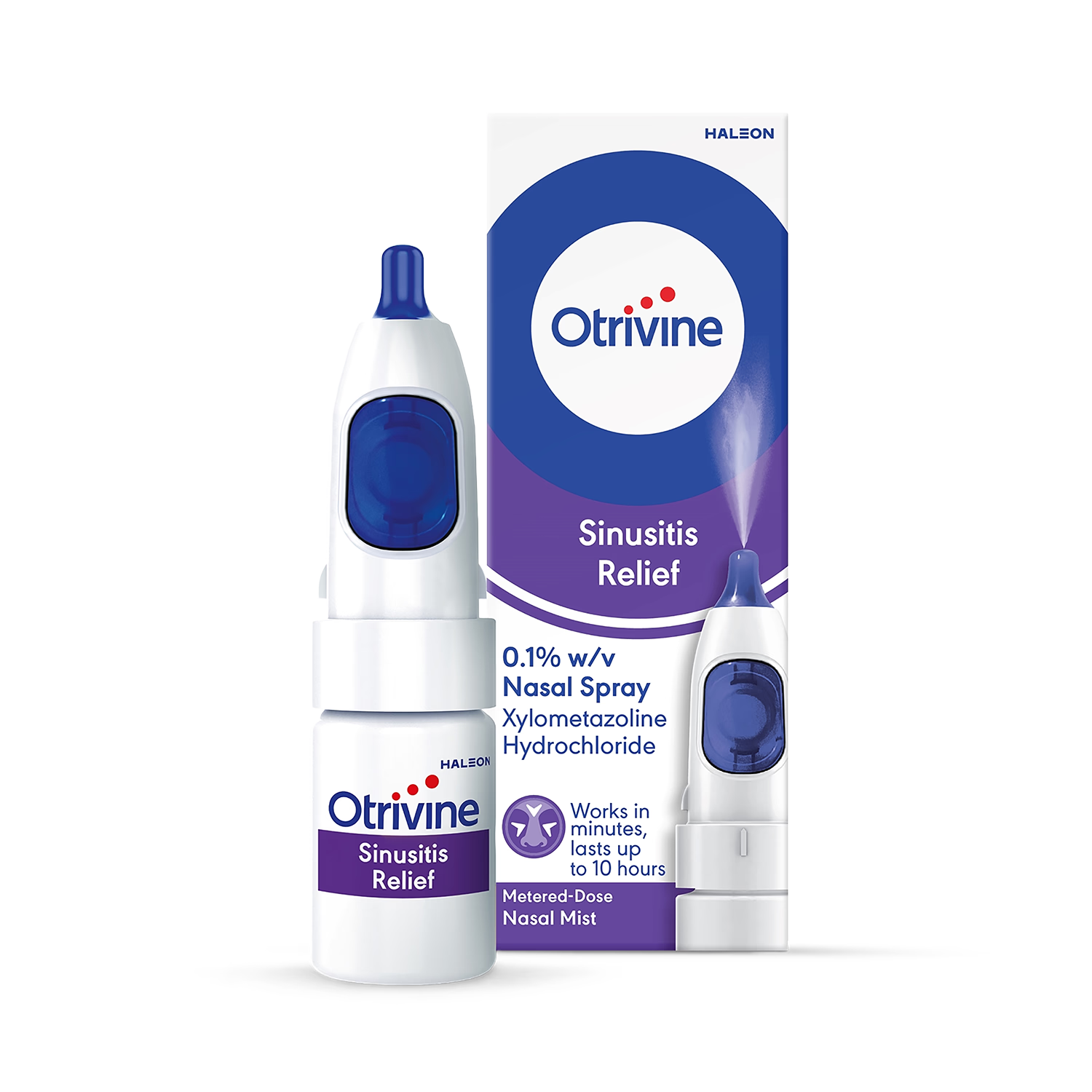 Otrivine adult measured dose sinusitis spray 10ml (British brand)