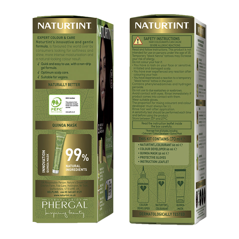 Naturtint permanent hair colour Dark Chocolate Blonde, UK version