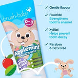 Brush Baby Applemint toothpaste 50 ml, UK version