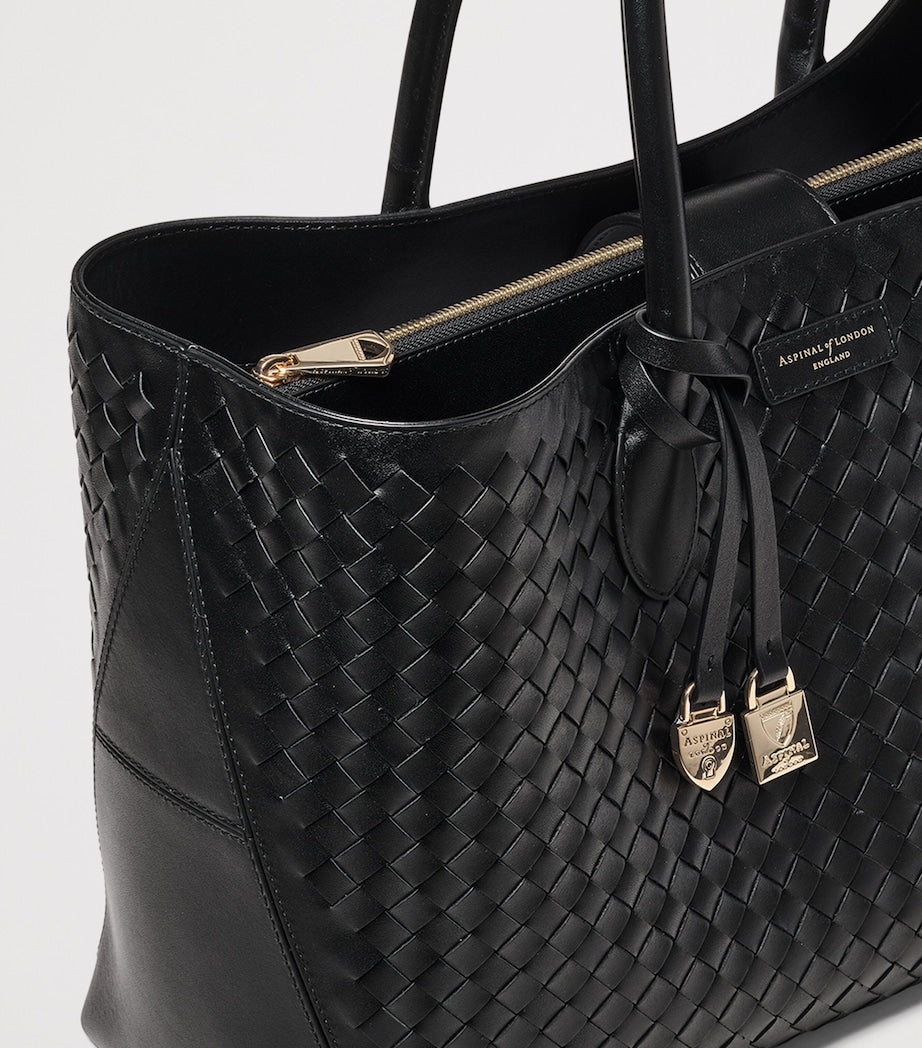 Aspinal of London leather tote bag - British product
