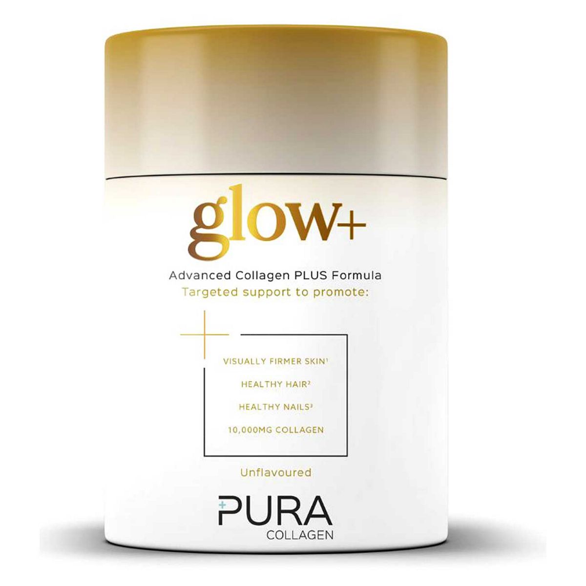 Pura Collagen glow+ Advanced Collagen PLUS Formula 284g GOODS Boots   