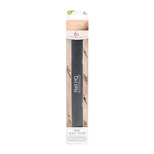 Nail HQ Professional Nail Files - 6 Pack GOODS Superdrug   