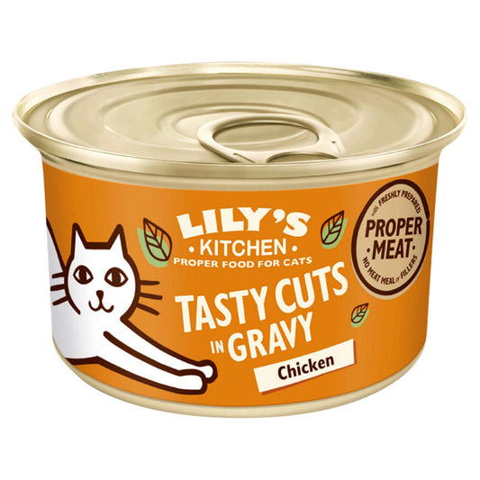 Lily's Kitchen Chicken Tasty Cuts in Gravy for Cats Cat Food & Accessories ASDA   