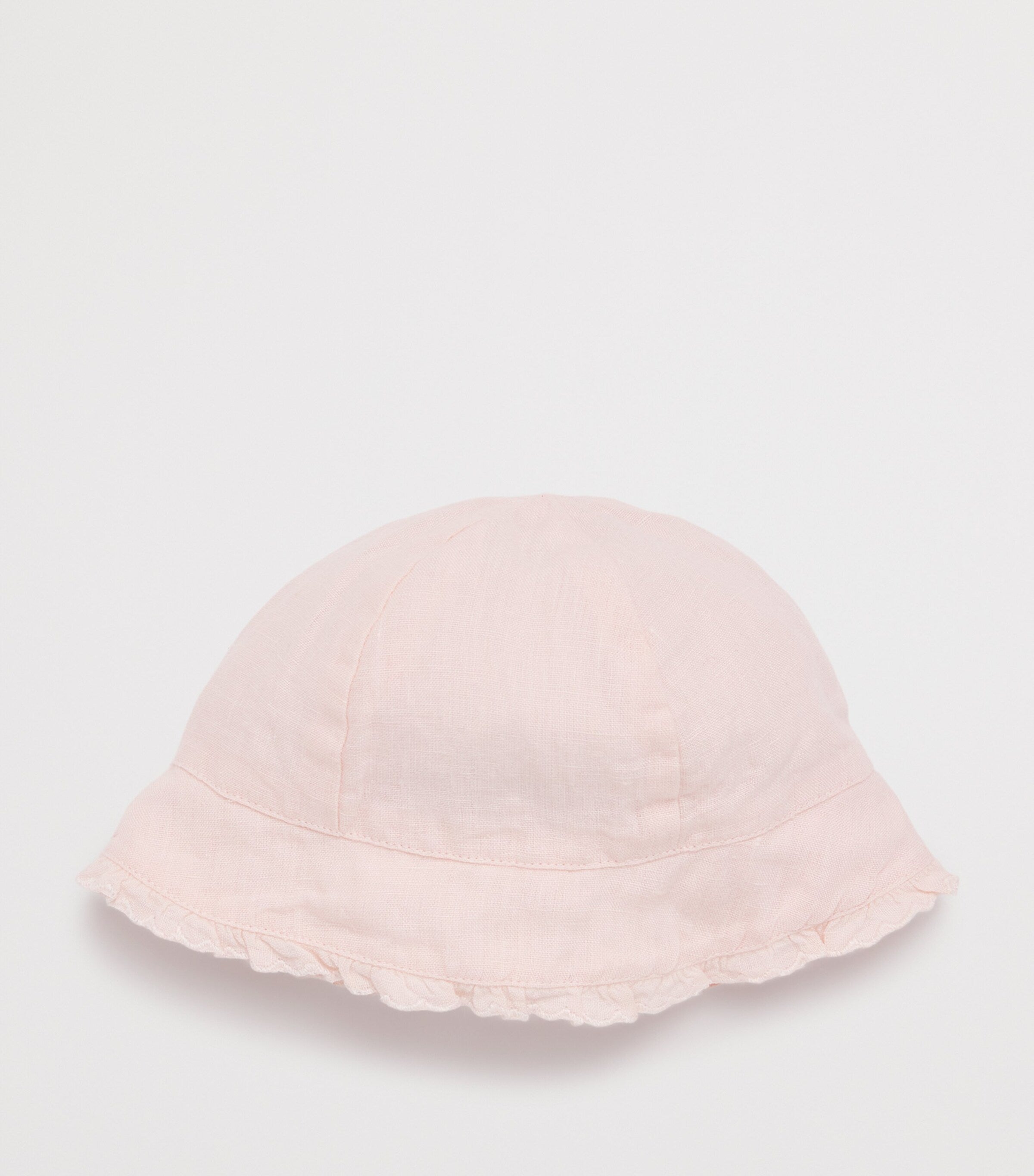 Tartine et Chocolat cotton embroidered baby bonnet (British brand)