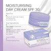 B. daily moisturising face cream SPF 30 50ml - British product