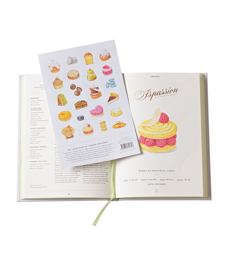 Ladurée patisserie recipe book 21.5cm x 15.5cm, UK version