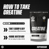 Creatine Monohydrate powder supplement - British product