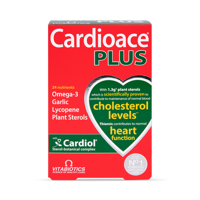 Vitabiotics Cardioace Plus Supplément pour la santé cardiaque 60 gélules