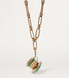 Annoushka teacup charm yellow gold tsavorite (British brand)