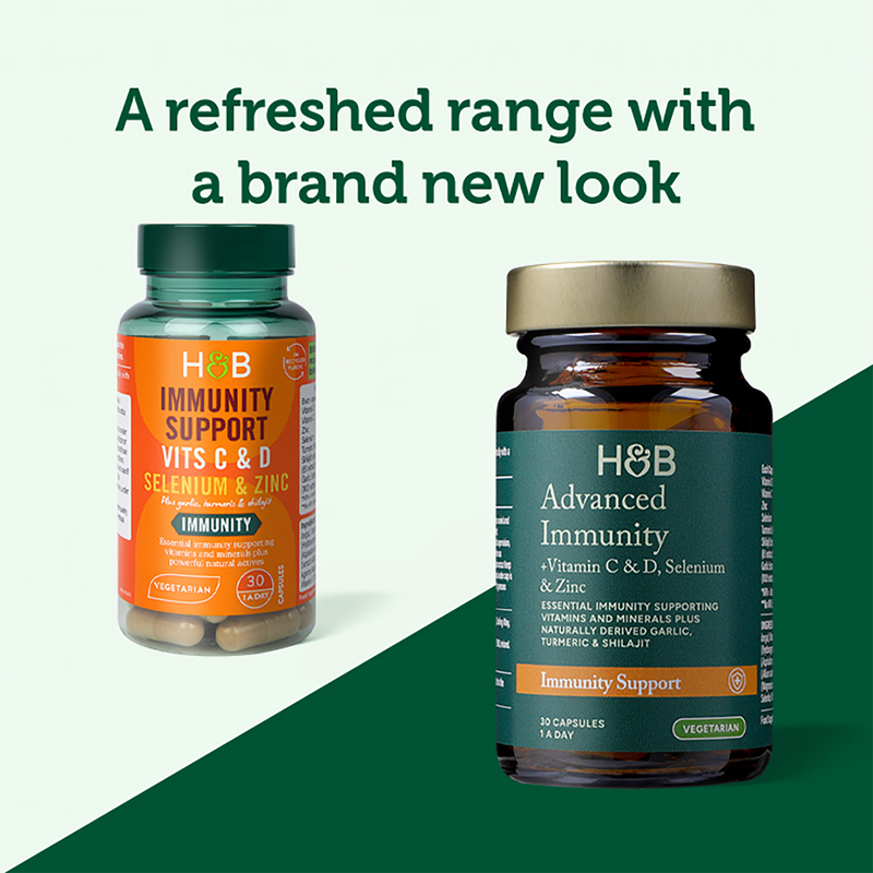 Holland & Barrett Advanced Immunity support capsules 30 count - British product