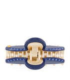 Alexandre de Paris gold-plated claw hair clip 7.5cm (British brand)