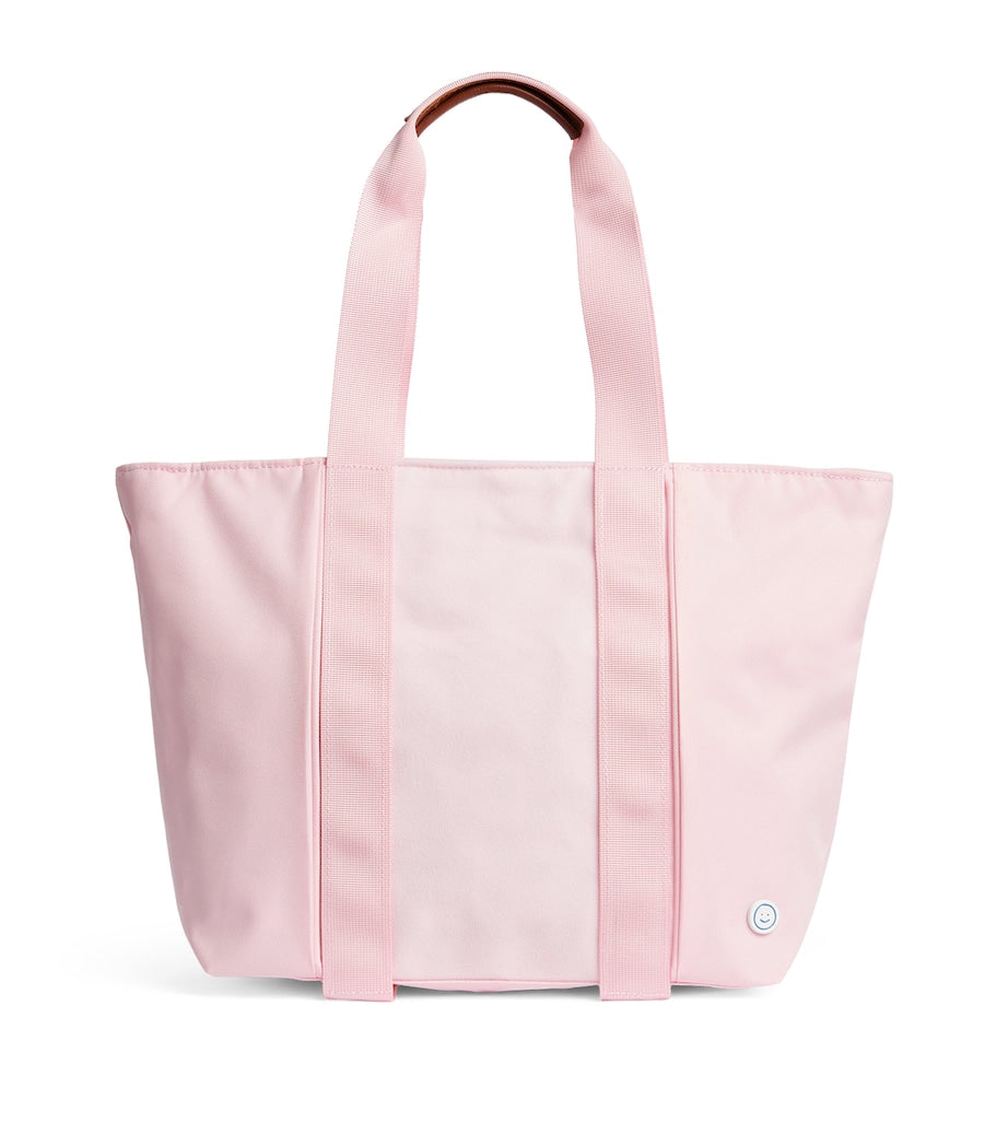 Becco Bags tote bag, customisable with patches, imported from the UK