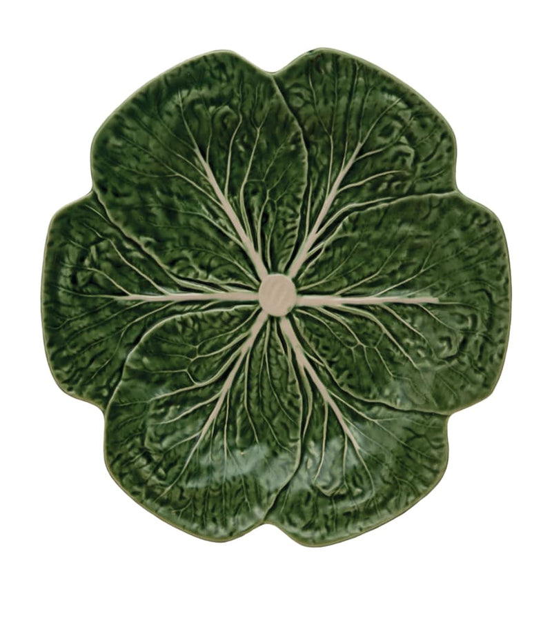 Bordallo Pinheiro cabbage dinner plate 26.5cm - British product
