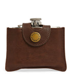 Barbour leather hip flask 113ml - British product
