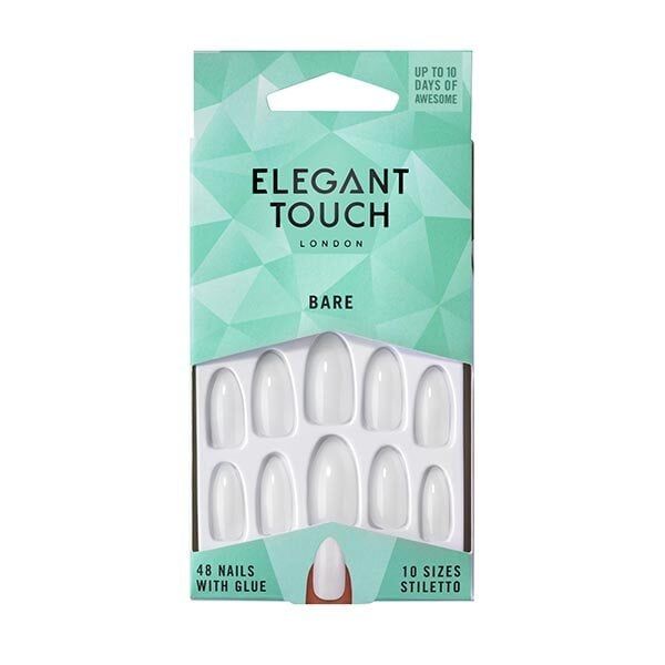 Elegant Touch Bare Nails - Stiletto GOODS Superdrug   