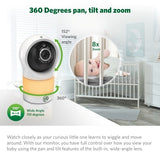 LeapFrog baby monitor 1911 Wi-Fi Pan and Tilt, imported from the UK