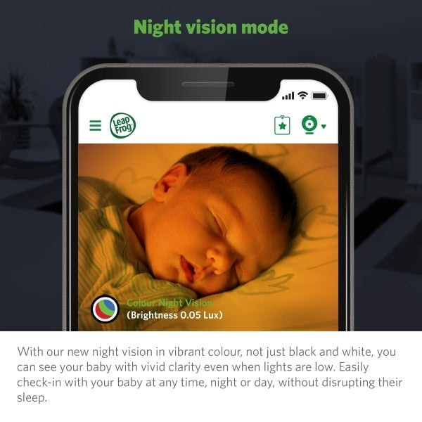 LeapFrog baby monitor 1911 Wi-Fi Pan and Tilt, imported from the UK