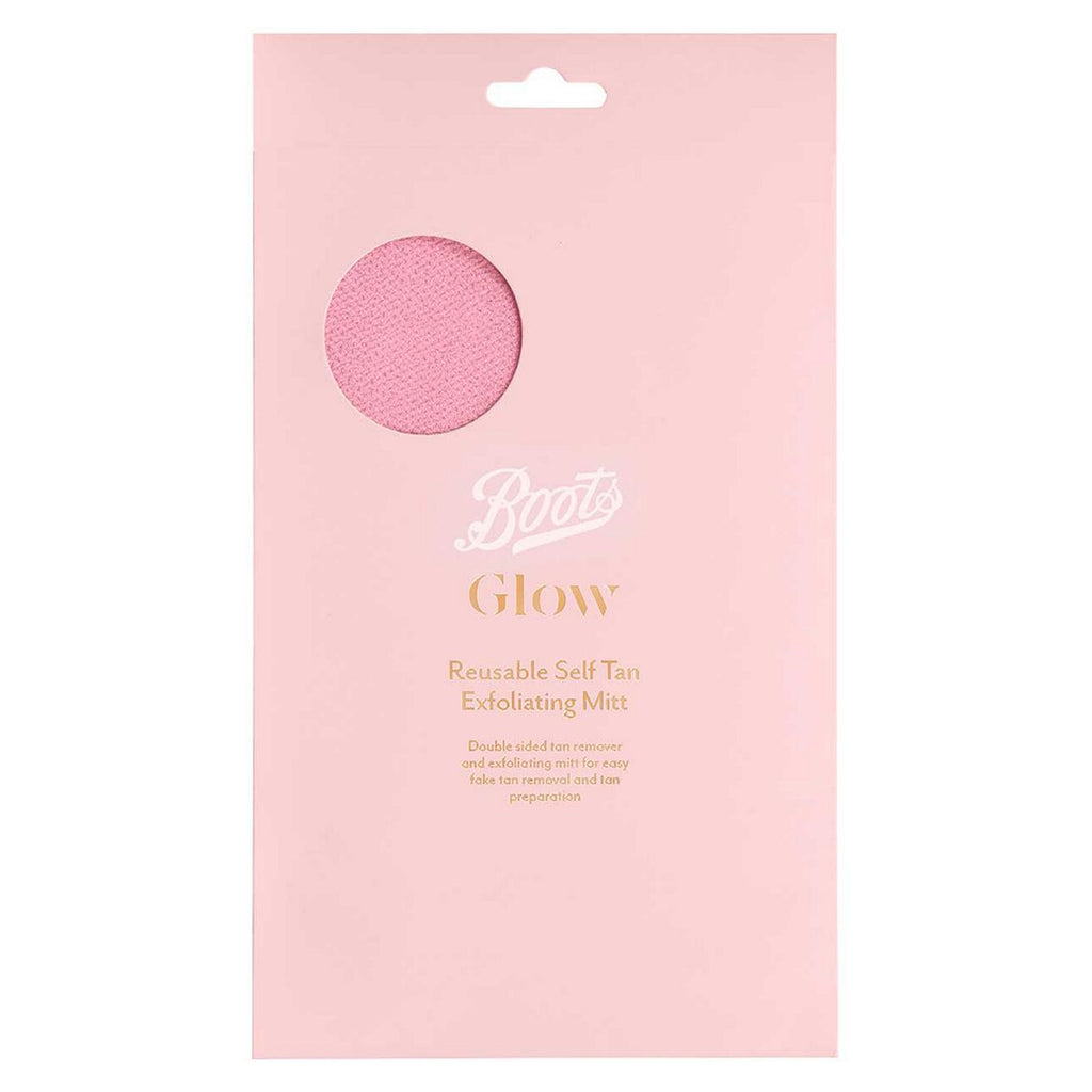 Boots Glow Reusable Self Tan Exfoliating Mitt