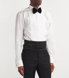 Giorgio Armani silk cummerbund formal accessory, UK version