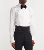 Giorgio Armani silk cummerbund formal accessory, UK version