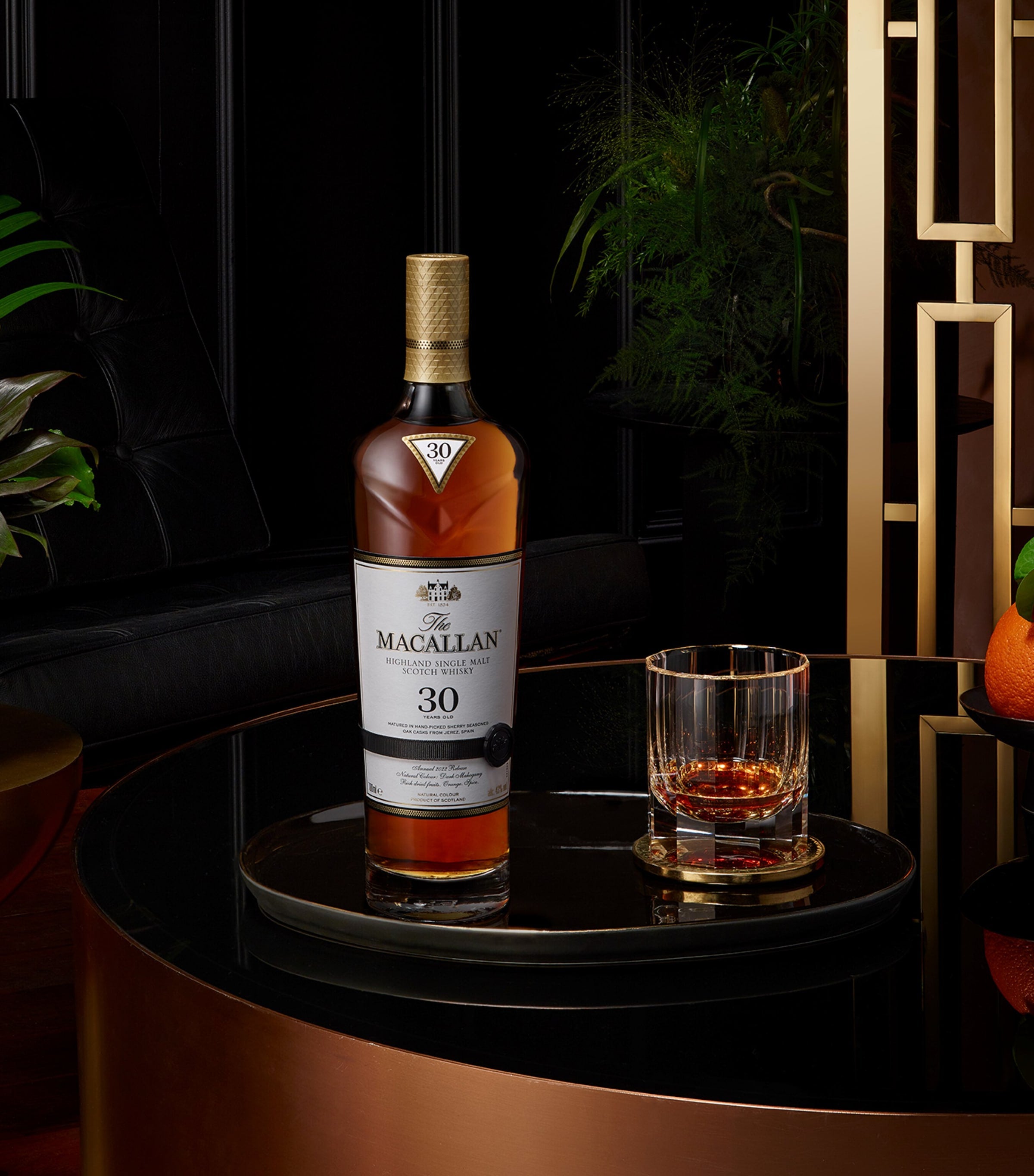 The Macallan 30-Year-Old Sherry Cask Whisky 70cl (British brand)