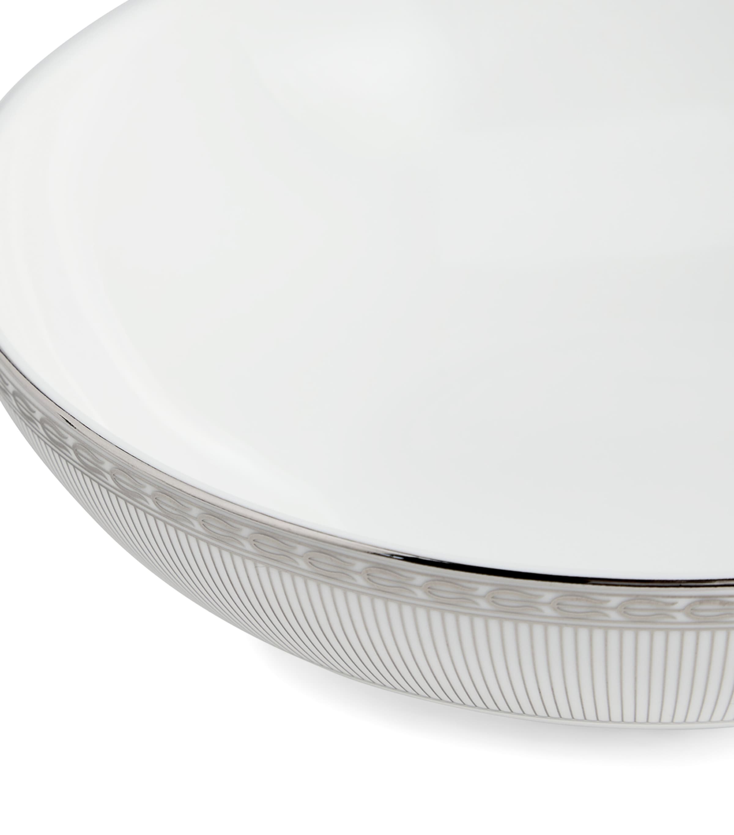 Wedgwood Silver Tonquin cereal bowl 18cm (British brand)