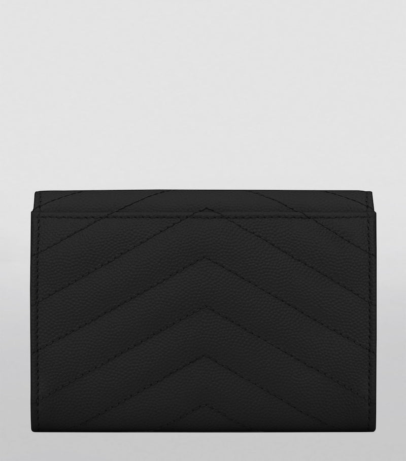 Saint Laurent Envelope wallet with YSL monogram (British brand)