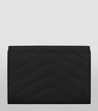Saint Laurent Envelope wallet with YSL monogram (British brand)