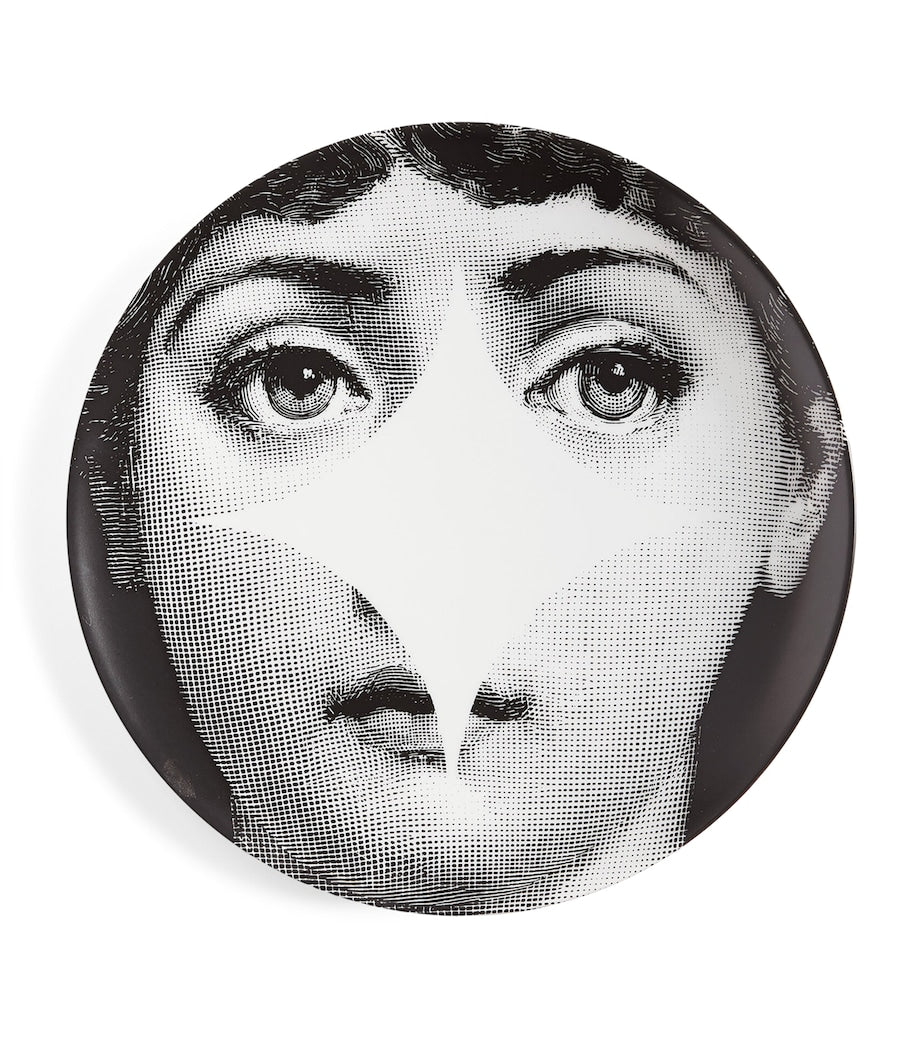 Fornasetti wall plate with opera singer design 26cm - British product