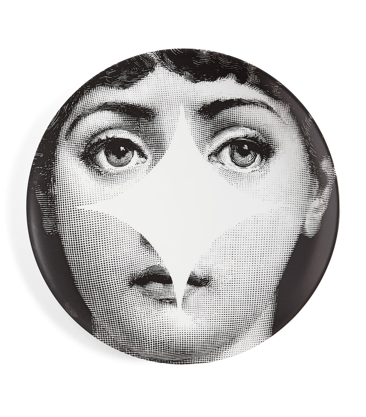 Fornasetti wall plate with opera singer design 26cm - British product