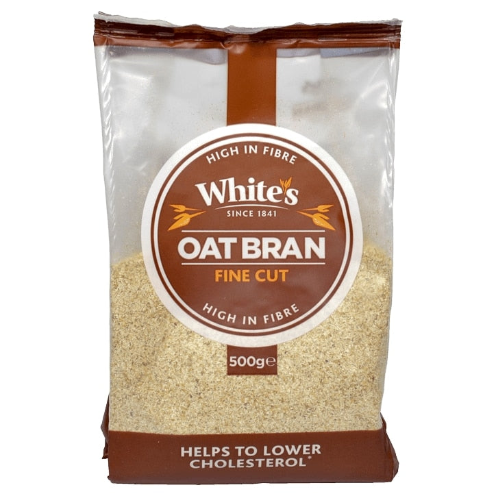 Whites Oat Bran Extra Fine 500g Breakfast Cereals Holland&Barrett Extra Fine  