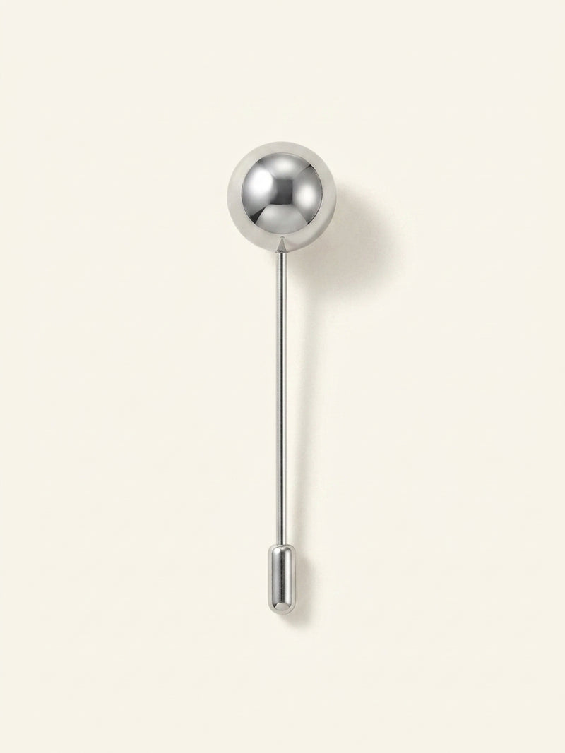 Cartier Panthère palladium-plated sterling silver tie pin (British brand)