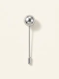 Cartier Panthère palladium-plated sterling silver tie pin (British brand)