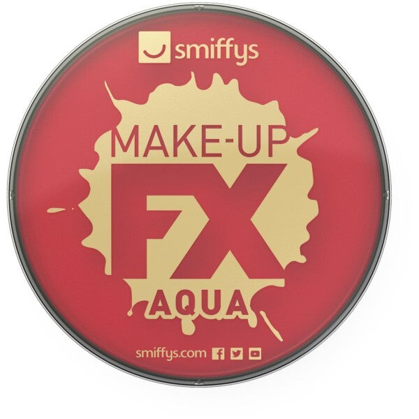 Smiffys Make-Up FX red face paint 16ml - British product