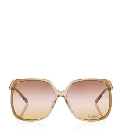 Harrods Chloé CH0286S Rectangle Sunglasses- Buy online at McGrocer