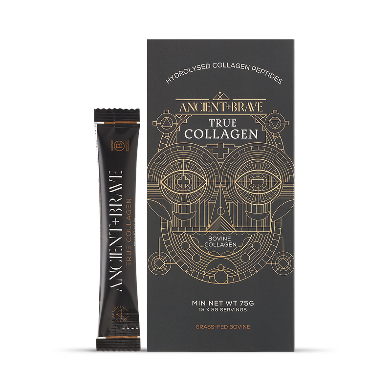 Ancient+Brave True Collagen powder sachets 15 servings (British brand)
