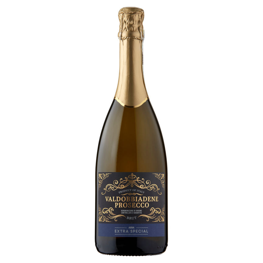 ASDA Extra Special Valdobbiadene Prosecco Brut 75cl GOODS ASDA   