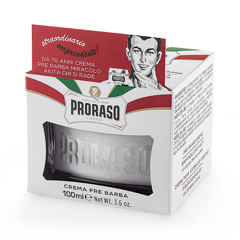 Proraso pre shave cream sensitive 100ml (British brand)