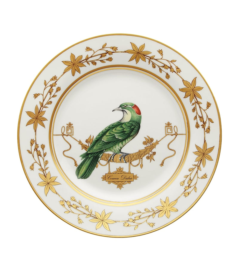 GINORI 1735 Volière Coucou Didrie dinner plate 26.5cm, UK version