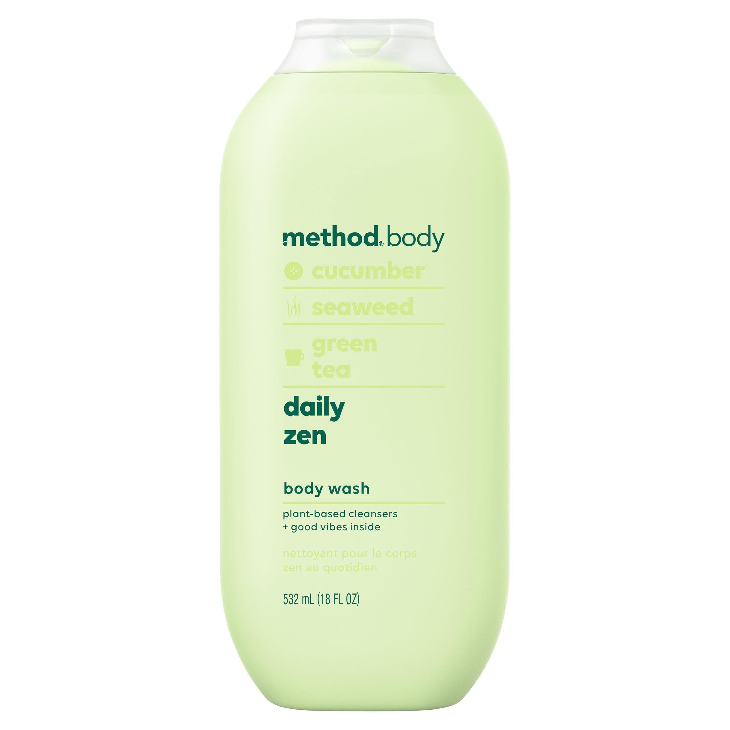 Method Daily Zen Body Wash 532ml Beauty at home Sainsburys   