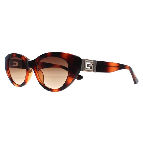 Guess cat eye sunglasses blonde Havana brown - British product