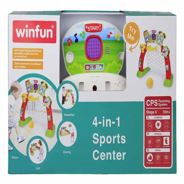 Winfun 4-in-1 Sports Center - British product